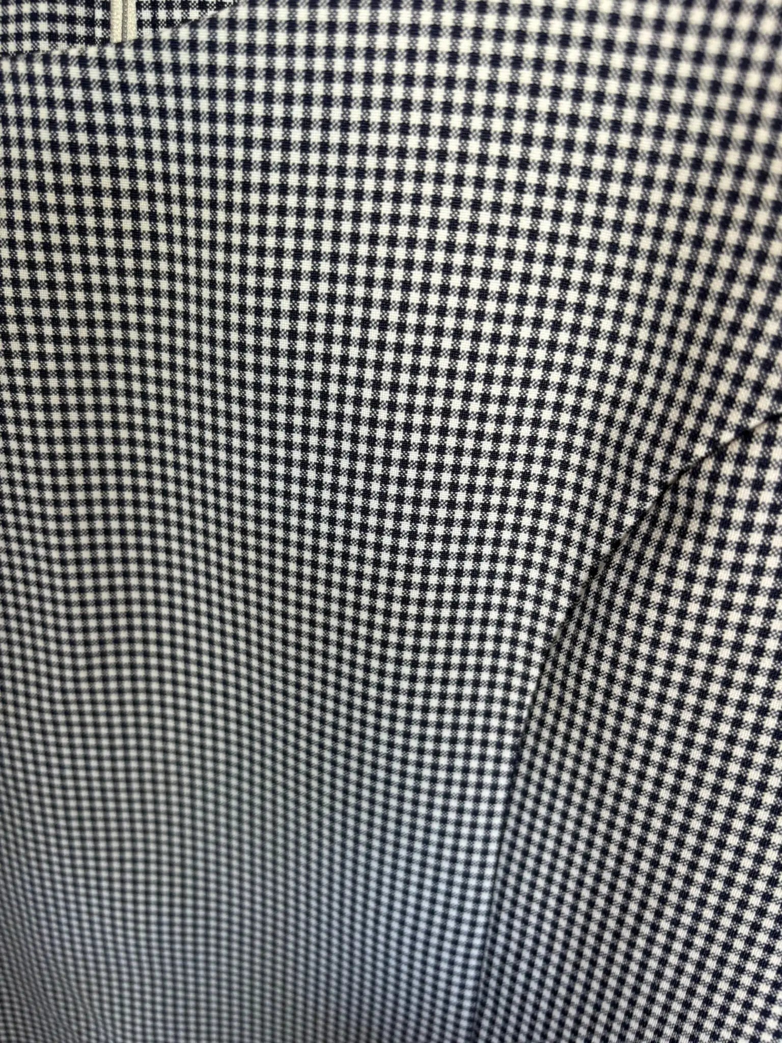 Robe droite vichy sans manches – T.40 - Vintage années 90
