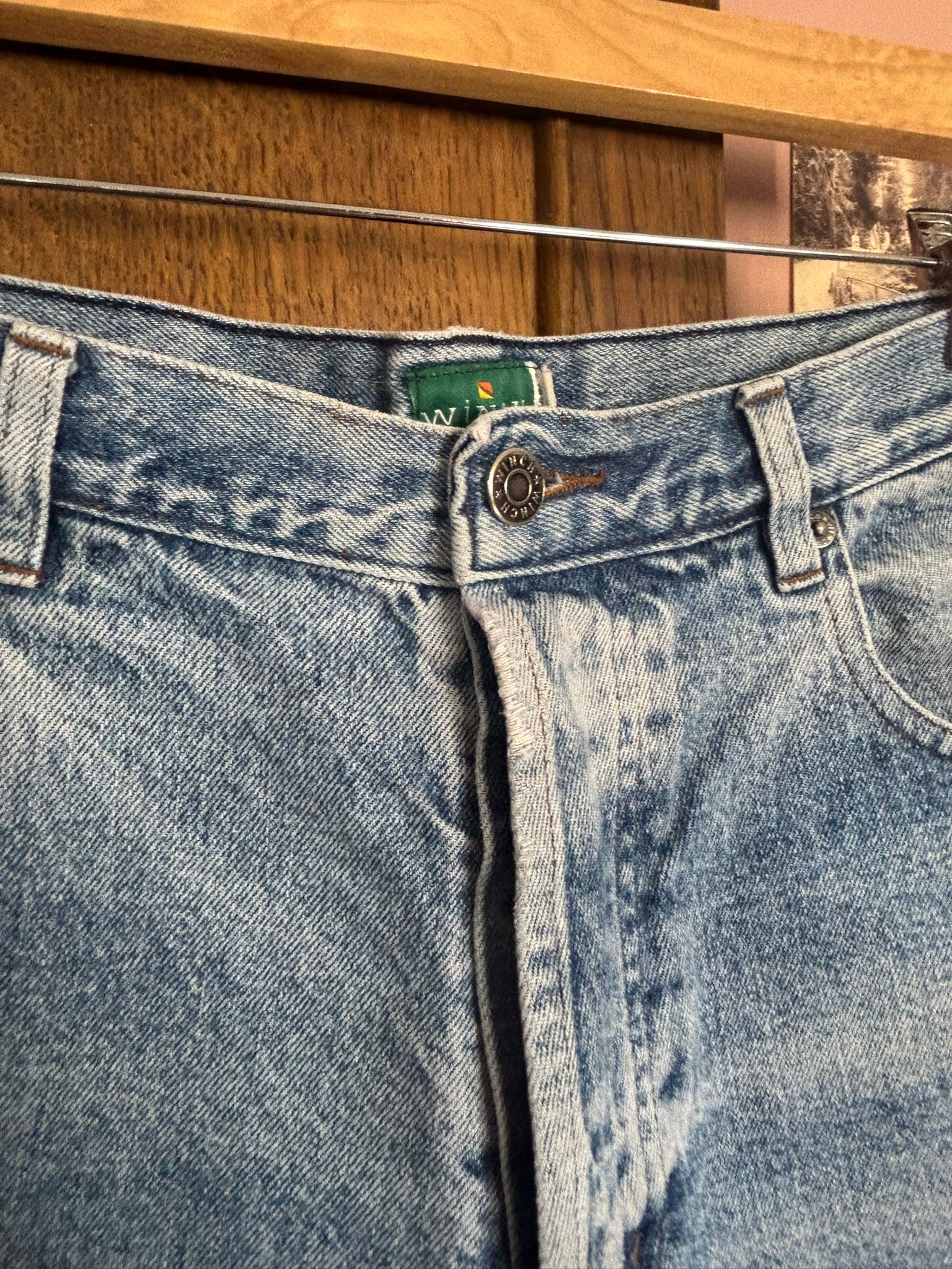 Short en jean long Winch – T.38/40 – Vintage années 90/2000
