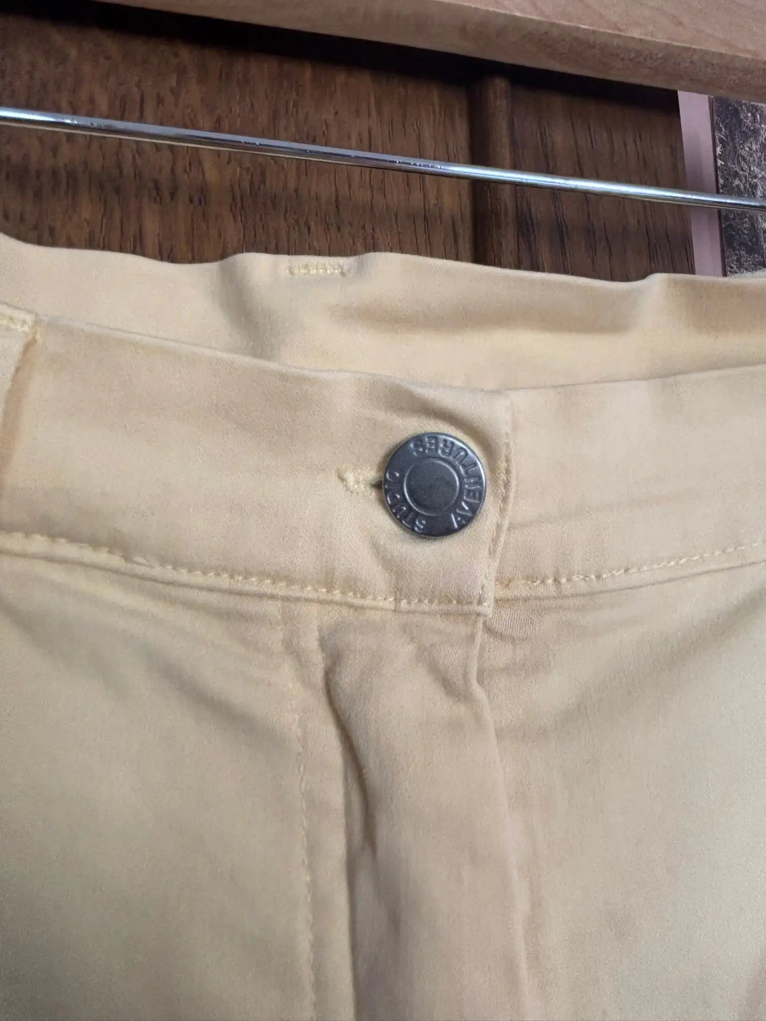 Pantalon taille haute Titi brodé – Miss Aventures – T.38/40 – Vintage années 2000