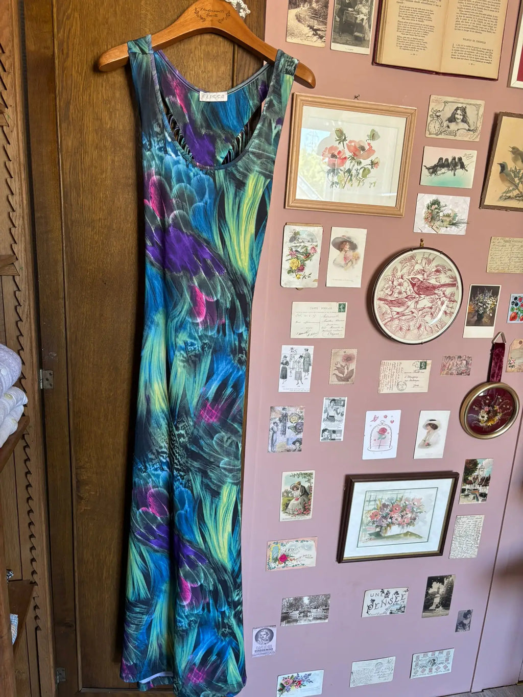 Robe dos nu jungle – T.36/38 - Vintage - Années 2000