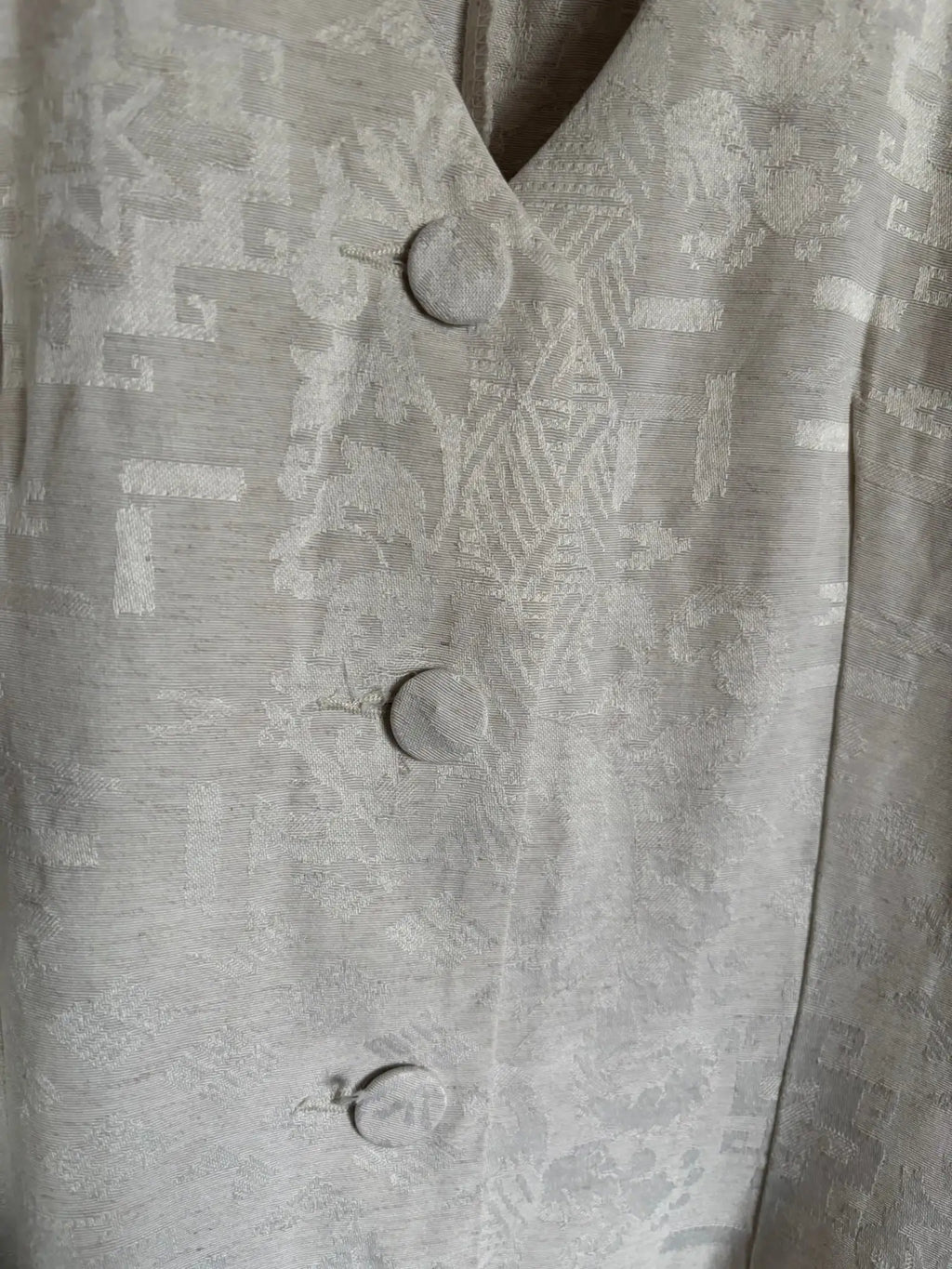 Chemisier jacquard Pimkie – T. 38 – Vintage années 90/2000
