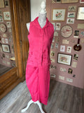 Ensemble vintage fuchsia brodé MBB Collection – T.34/36 - Années 90/2000