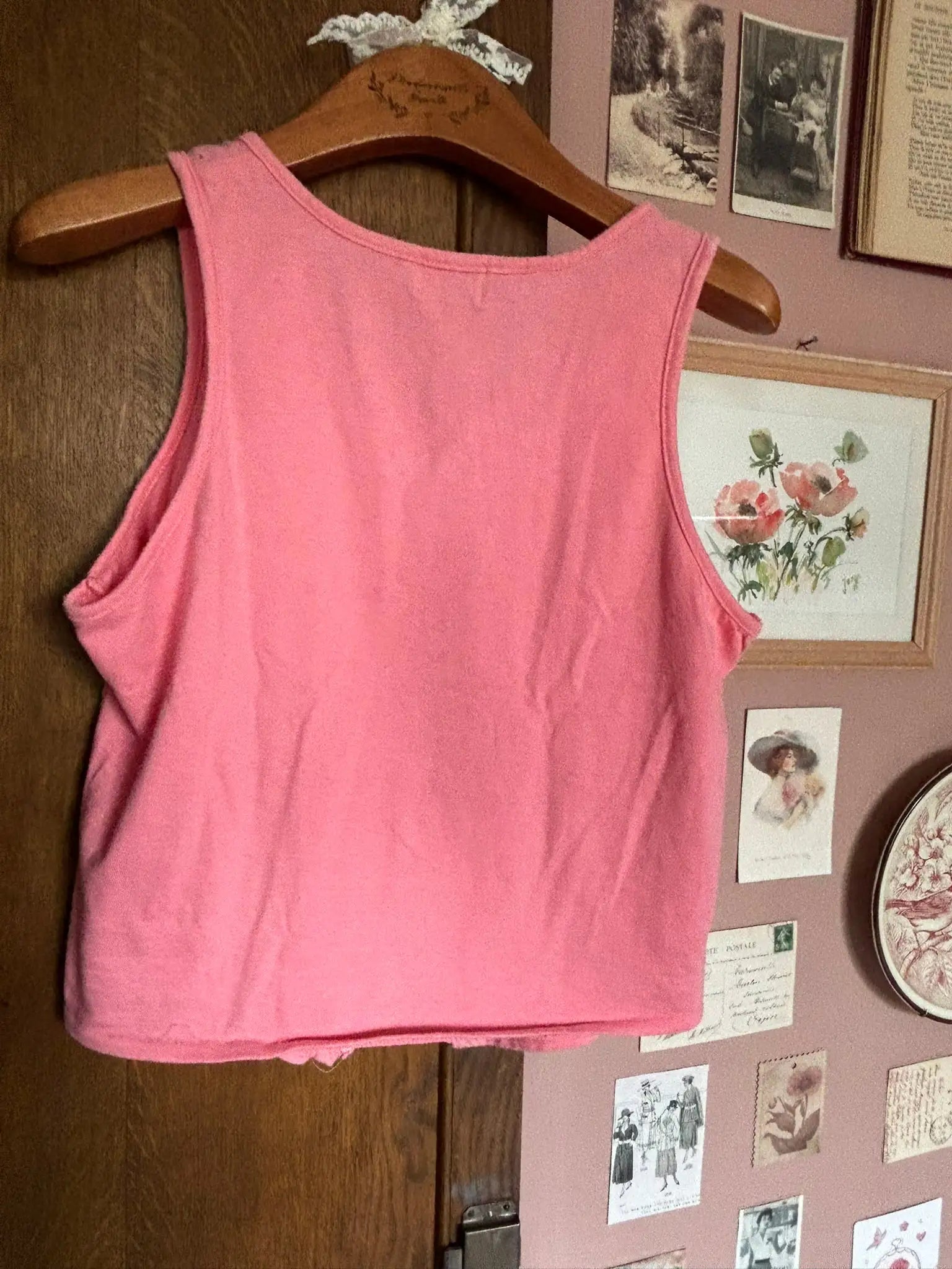 Débardeur rose bonbon MEXX – T. 36/38 – Vintage années 2000