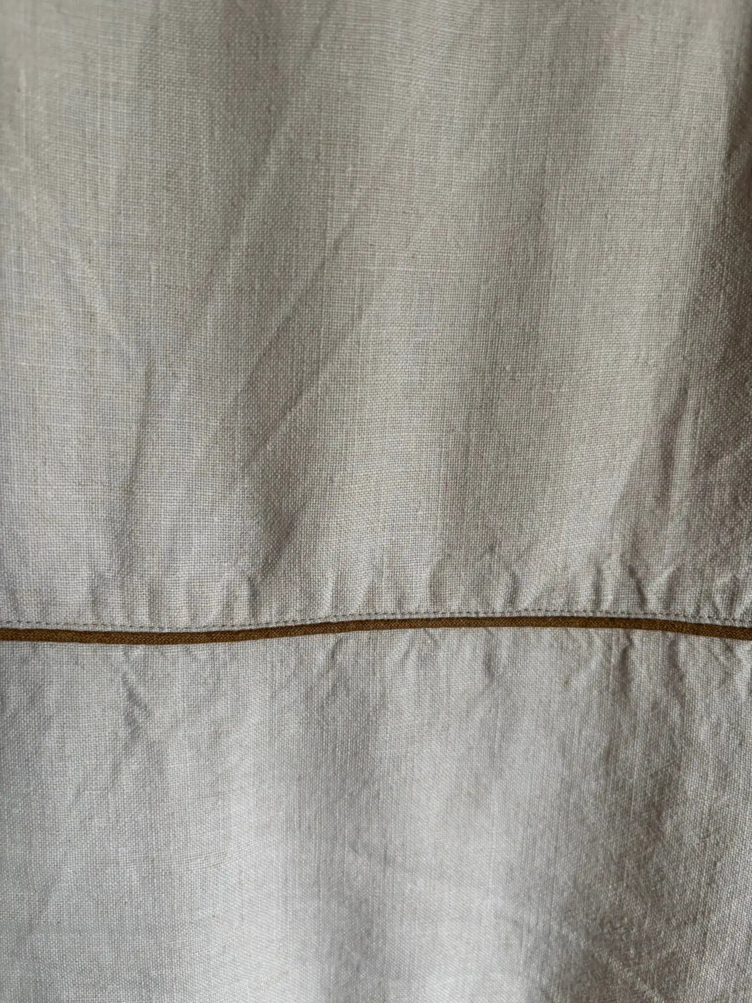 Robe longue en lin beige – GAP – T. 36 – Vintage années 90/2000