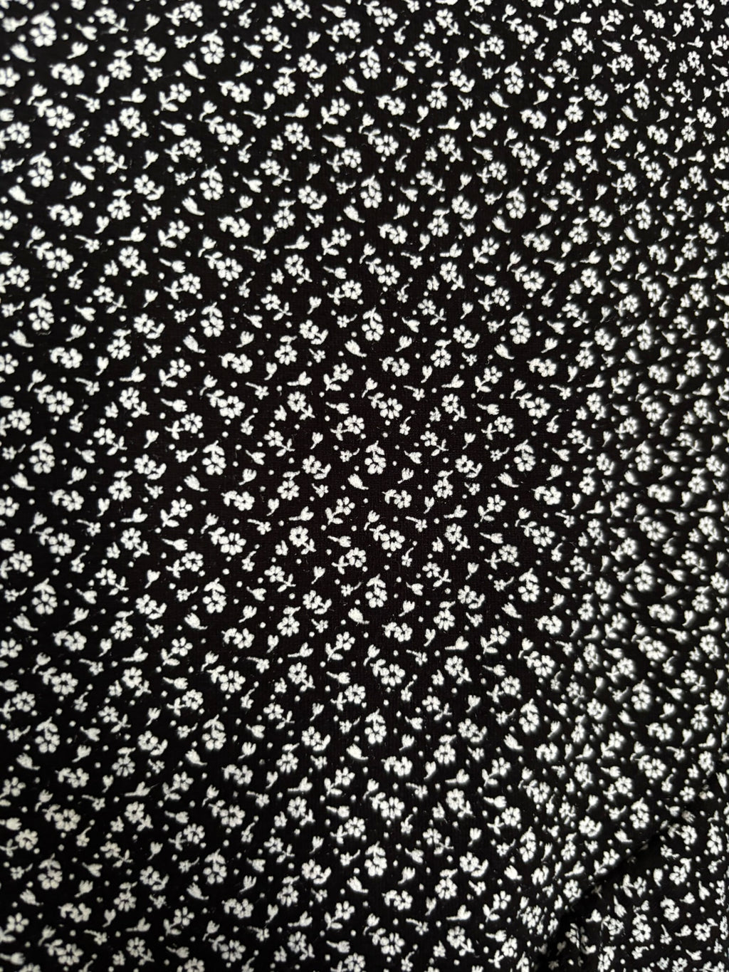 Jupe liberty noire – T. 34/36 – Vintage années 90/2000