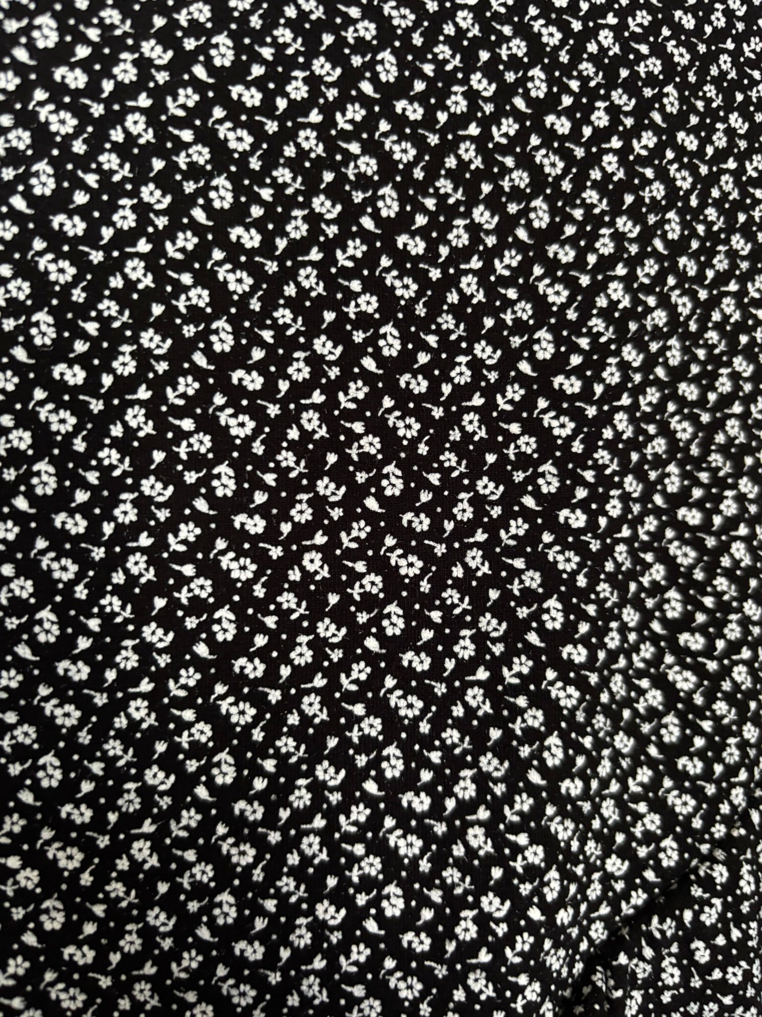 Jupe liberty noire – T. 34/36 – Vintage années 90/2000