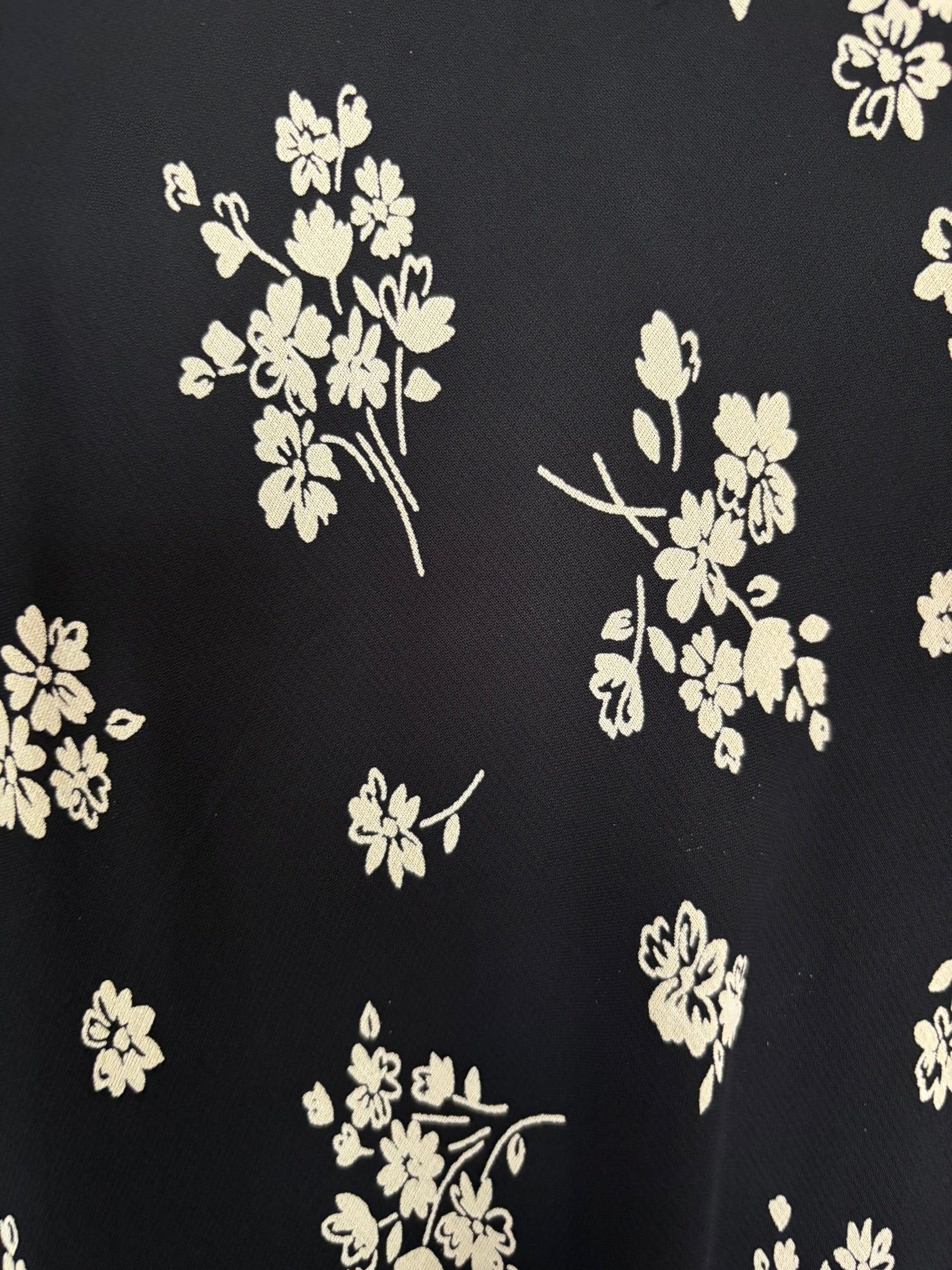 Robe longue fleurie – T.36/38 – Laura Ashley – Années 90/2000