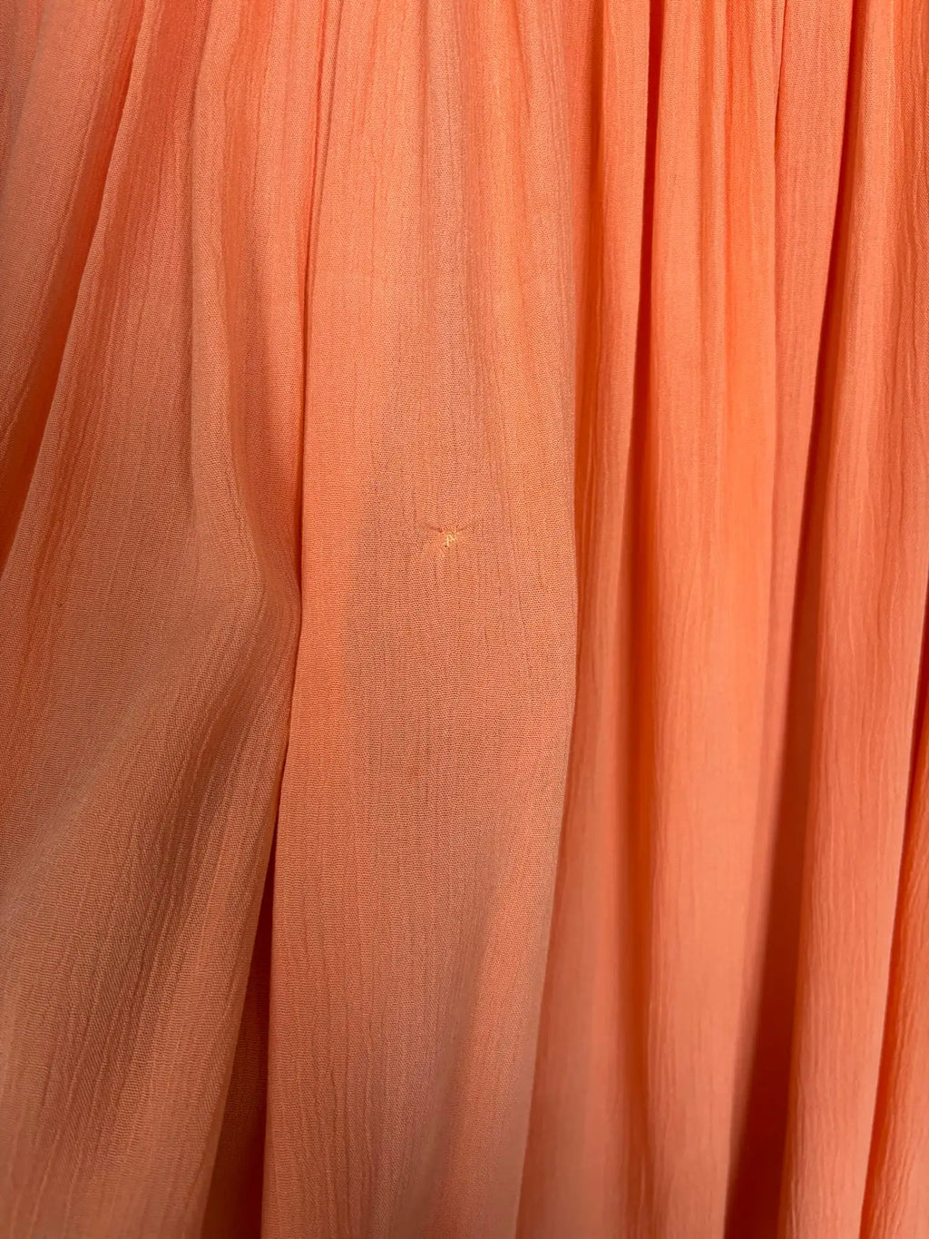 Coral pleated skirt – Size 38 - 90s