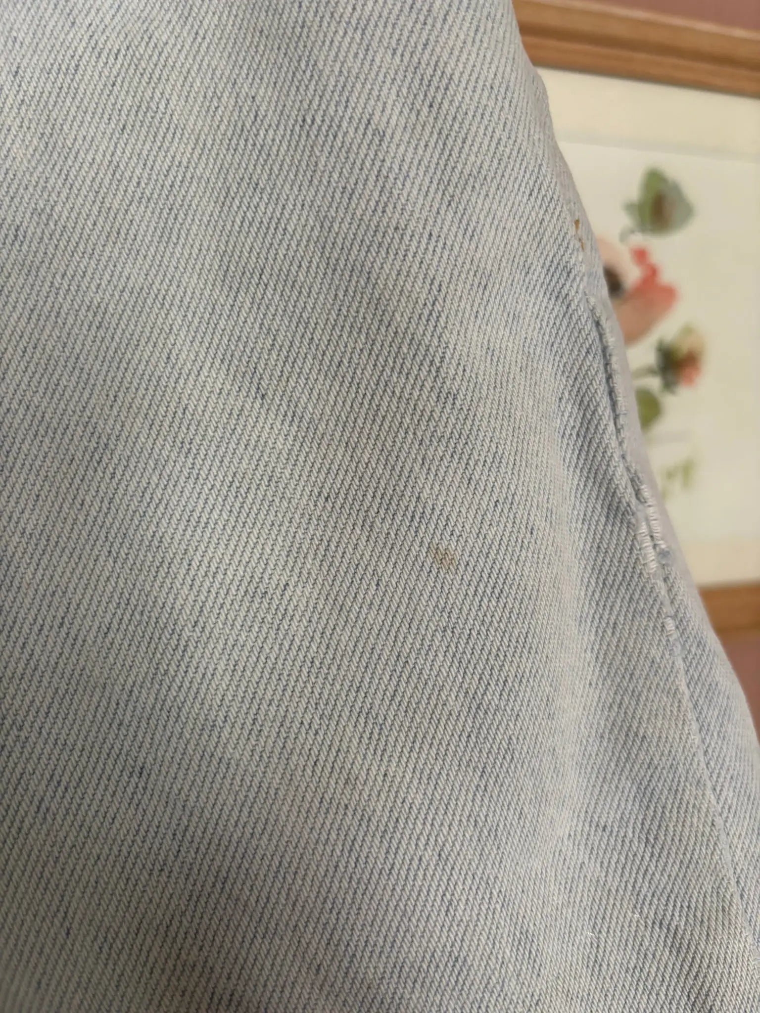 Short en jean clair taille haute Jost – T.34 – Vintage années 80/90