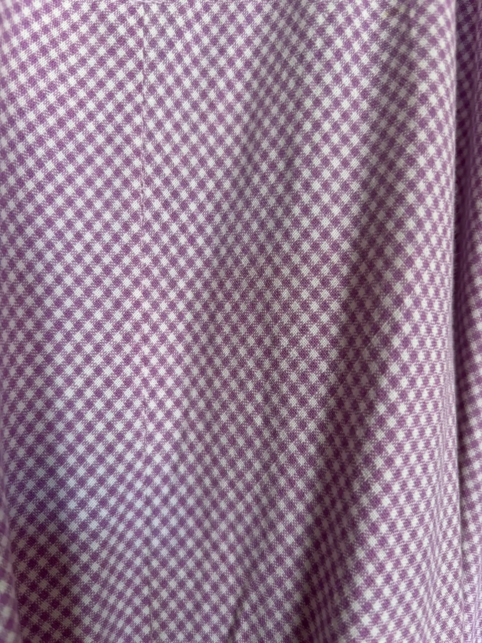 Jupe patineuse vichy lilas – T.34 – Vintage années 90/2000