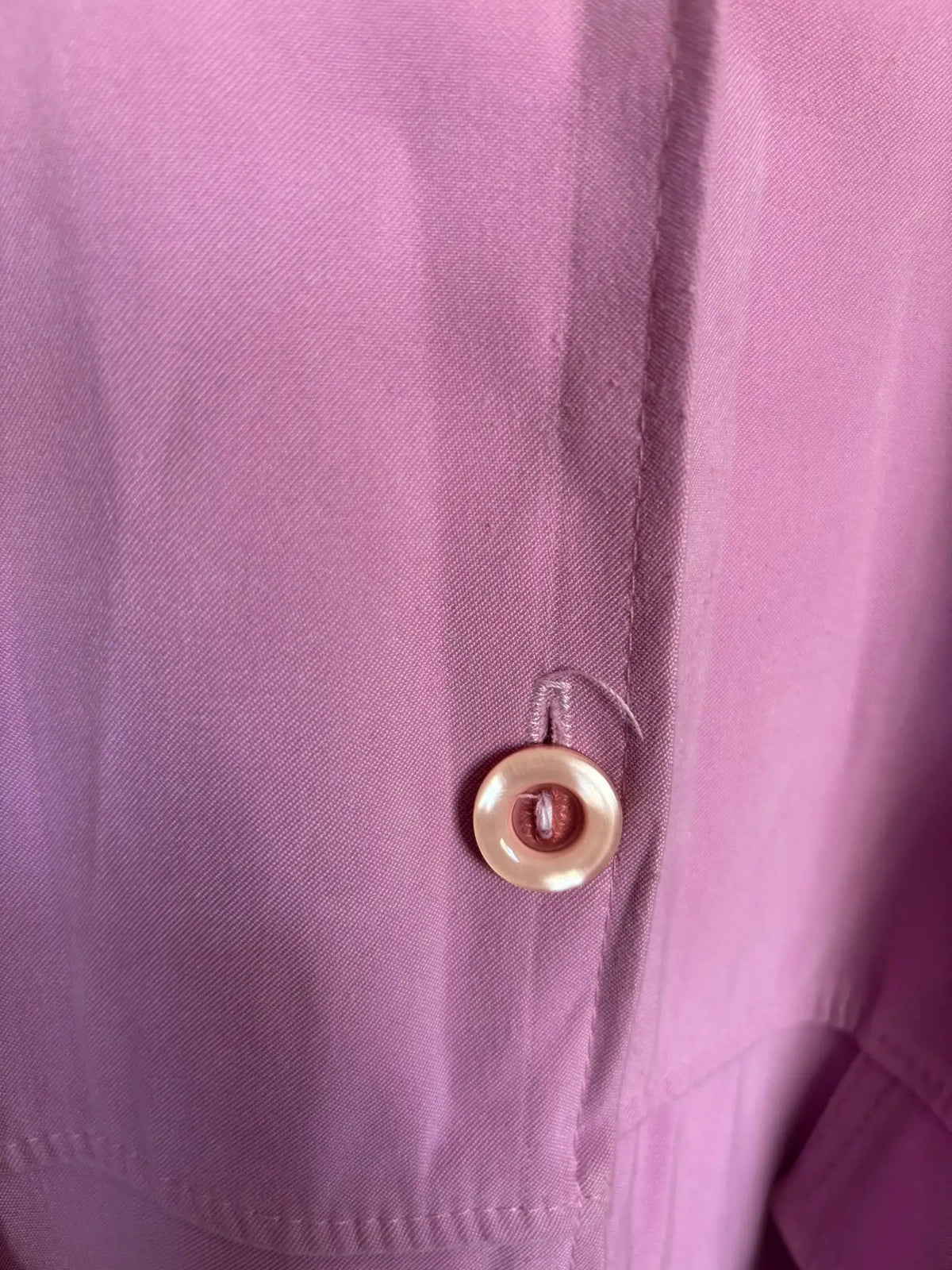 Chemise lilas oversize – Taille 46/48 – Vintage années 80/90