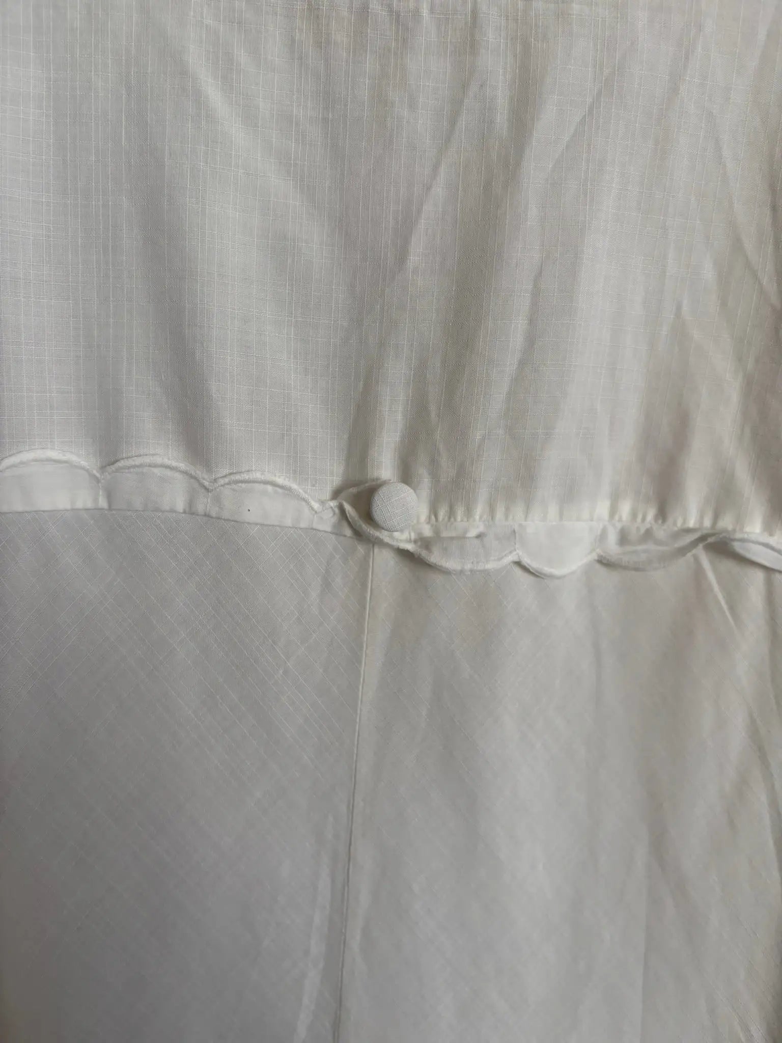 Chemise de nuit vintage blanche – Arlette Vento T.34/36 – Années 70/80