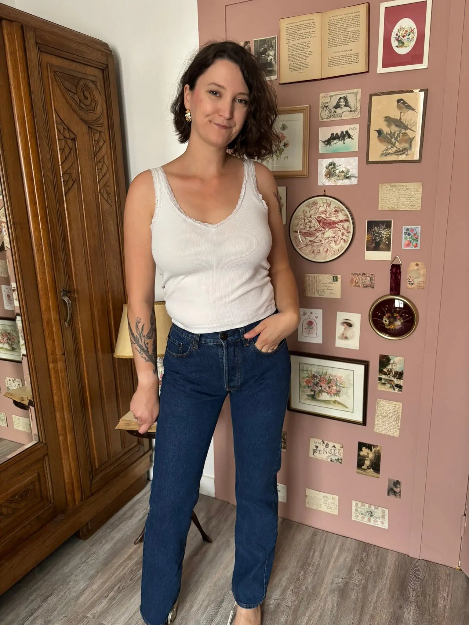 Jean brut taille haute – Coockers Jeans - T.36 - Années 90