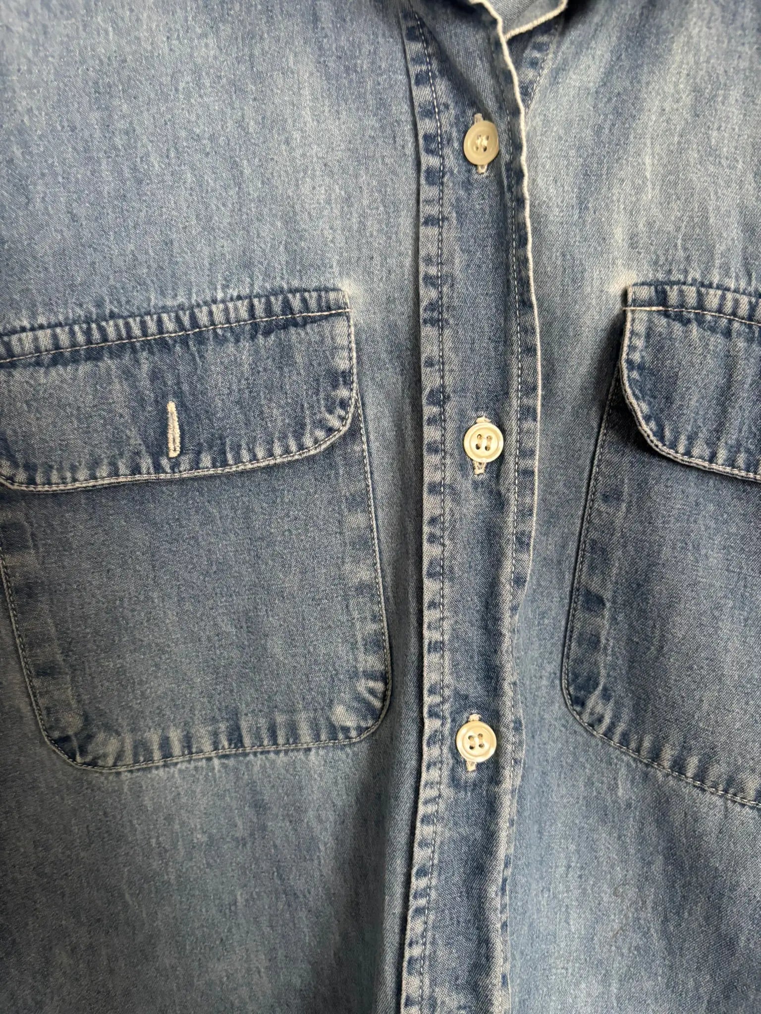 Chemise en jean Jodhpur vintage - T.38/40- Années 90/2000