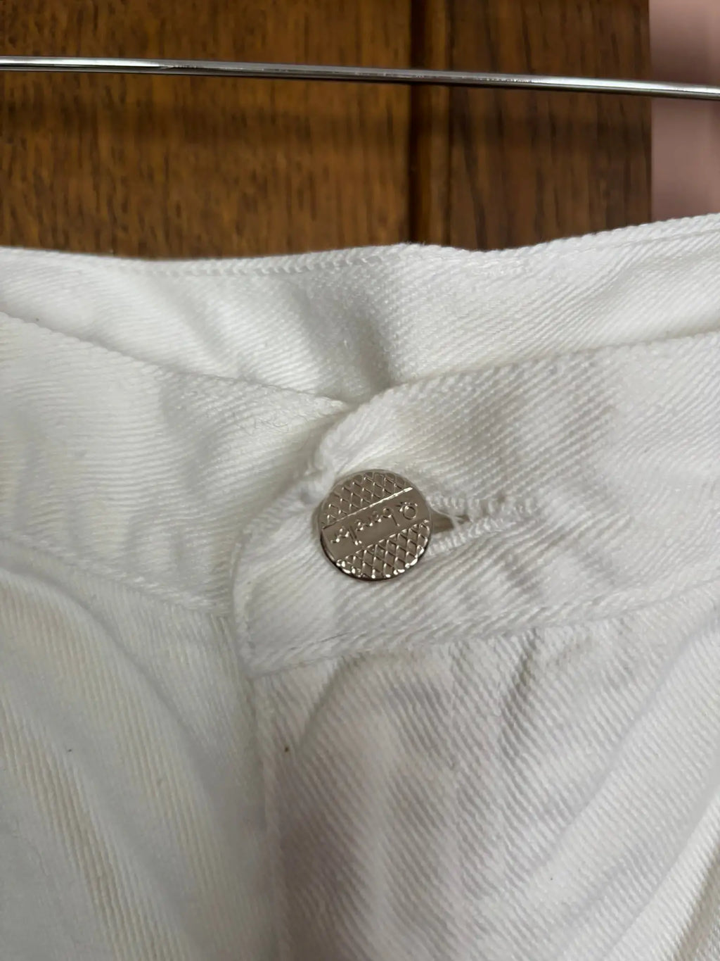 Jean blanc taille haute Benetton – Années 90 - T42 - petit 44