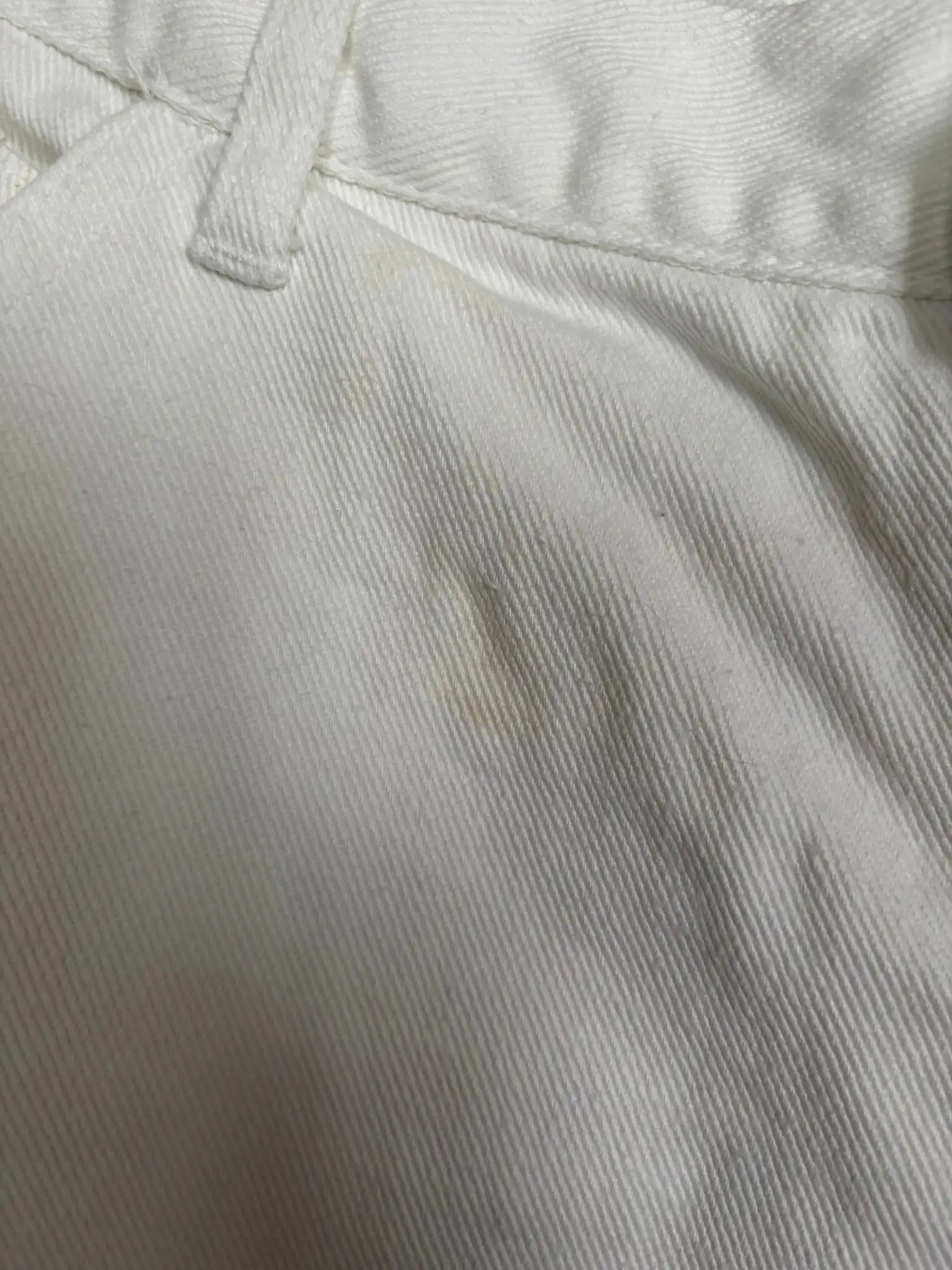 Jean blanc taille haute Benetton – Années 90 - T42 - petit 44