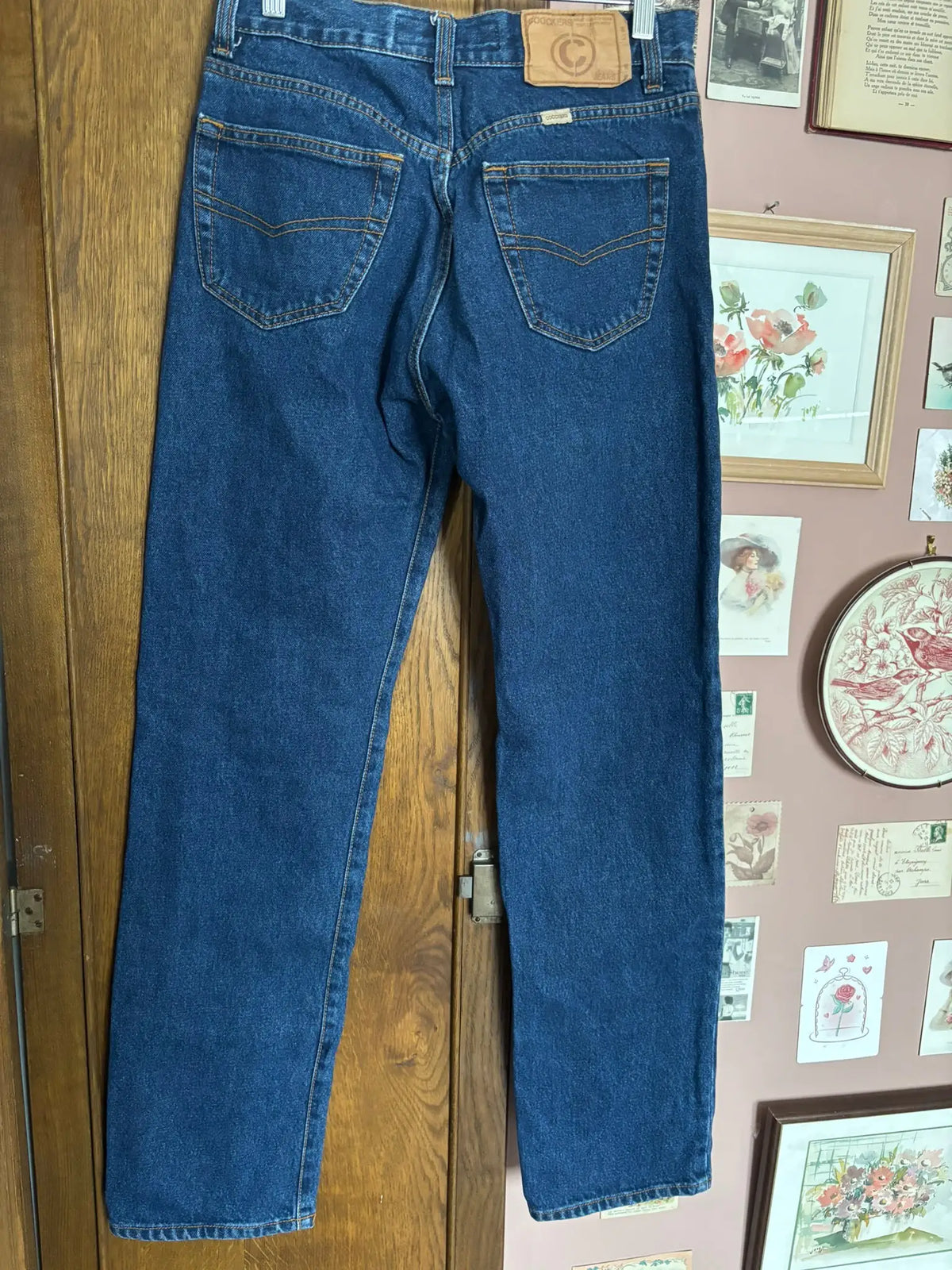 Jean brut taille haute – Coockers Jeans - T.36 - Années 90