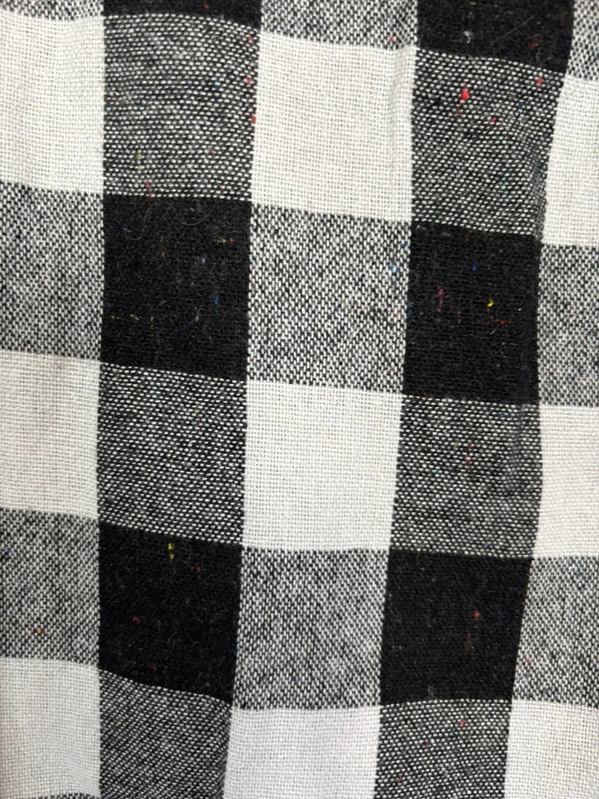Black & white checkered child's shirt – 18/24 months – 80s vintage