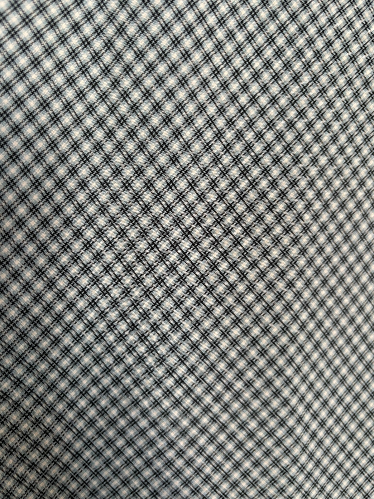 Micro-check A-line mini skirt – Size 10 (US) / 12 (UK) – 90s