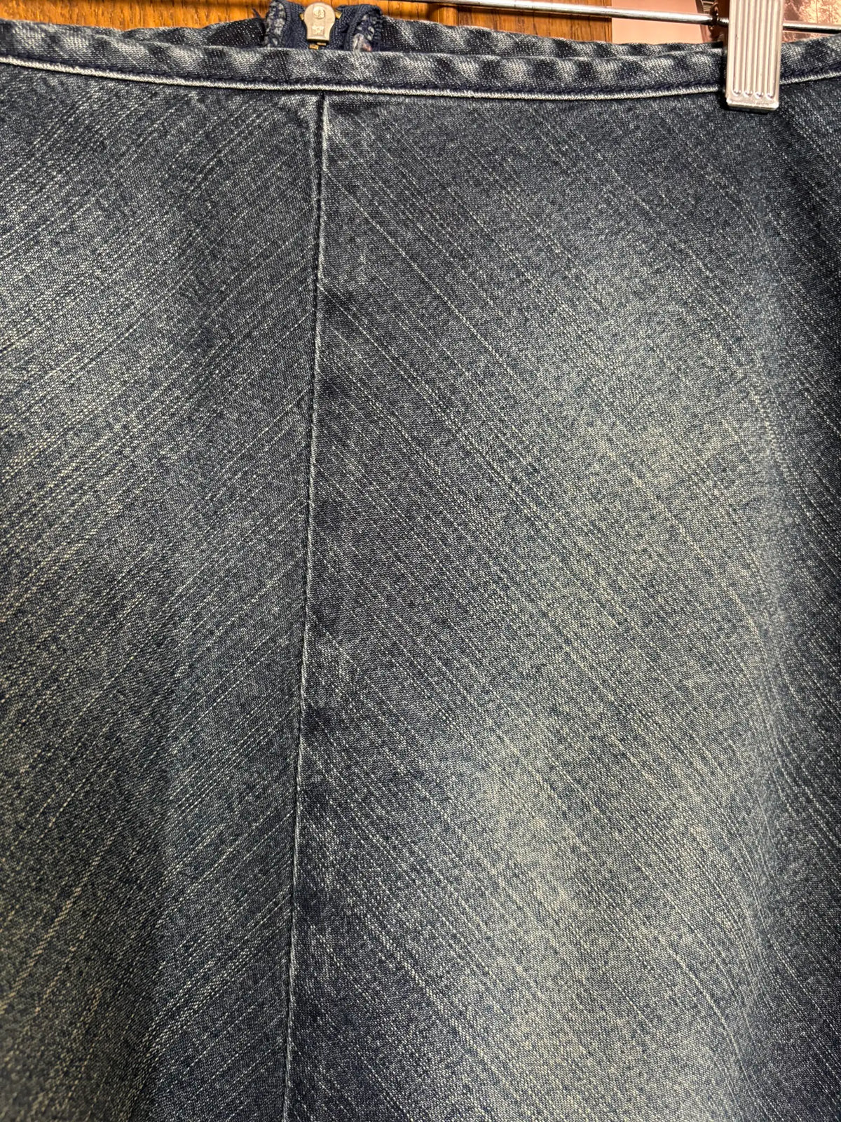 Jupe en jean délavé vintage Y2K – Jennyfer Denim T.38 - Années 2000