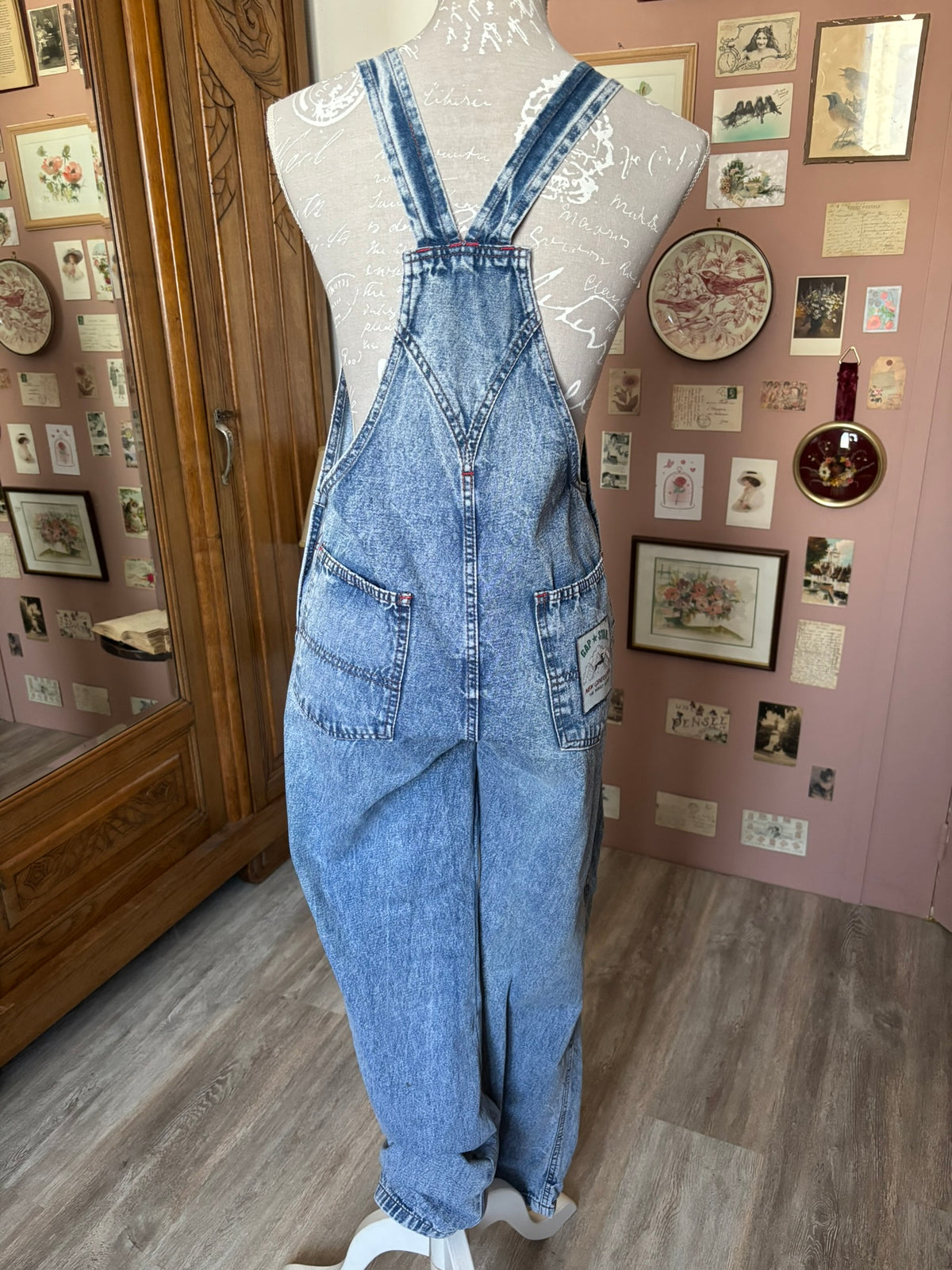 Salopette en jean GAP★STAR – T.34/36 – Années 90