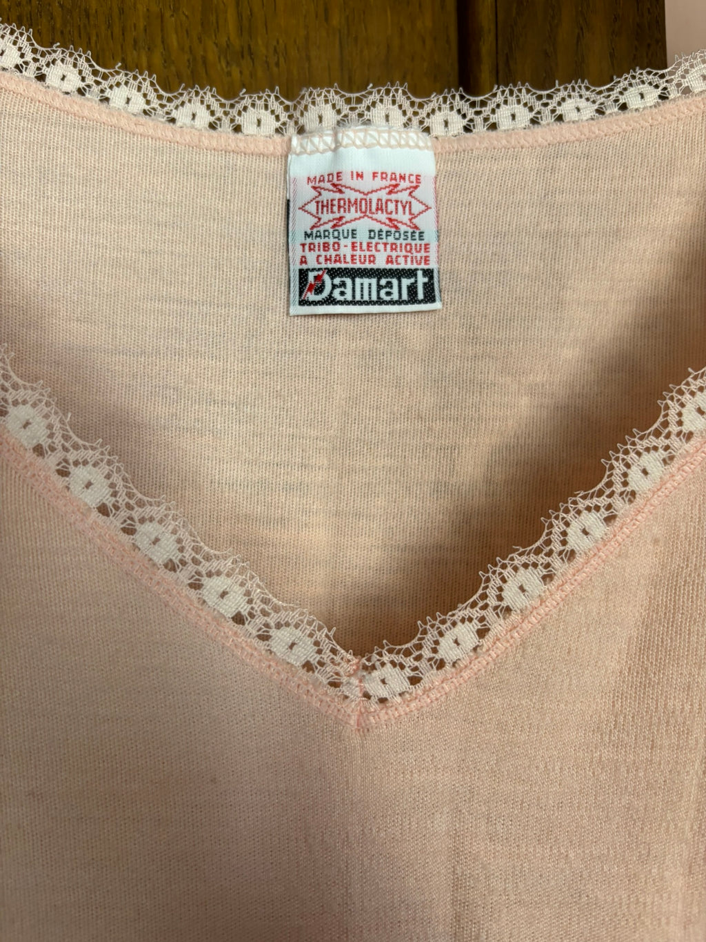 Nuisette vintage Damart pêche à dentelle – T.38 – Années 60/70