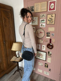 Vintage duck green crossbody bag – 90s/2000s